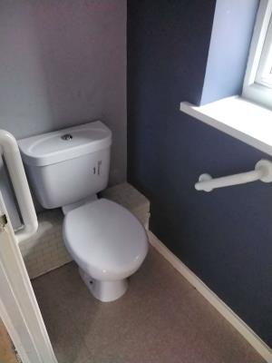 Seperate toilet
